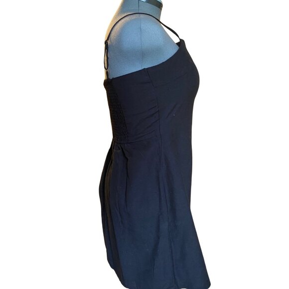 Black Spaghetti Strap mini Dress - Picture 3 of 6